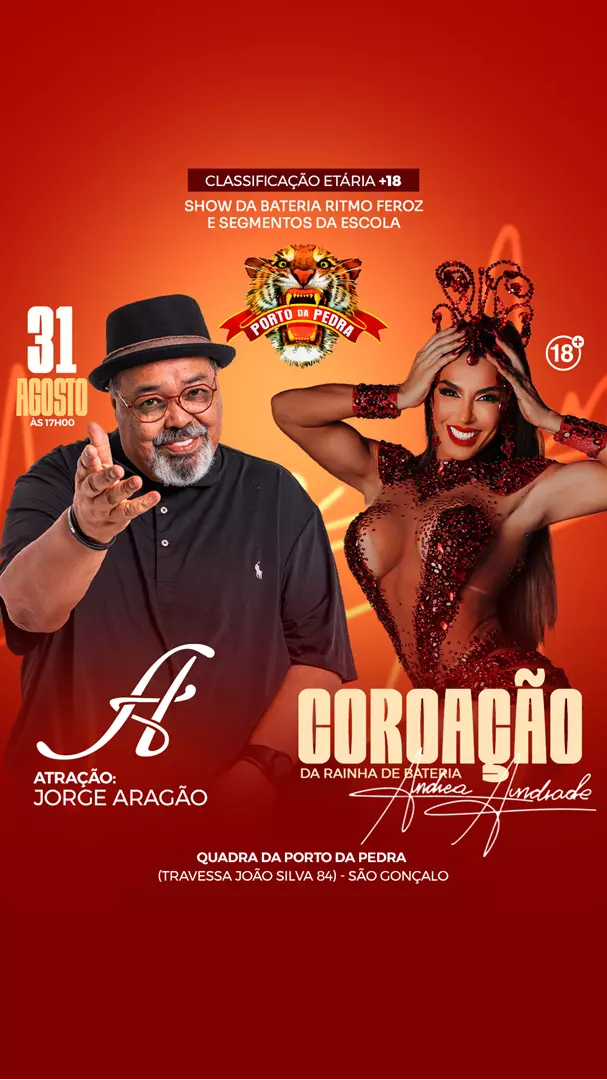 Porto da Pedra prepara mega festa para coroar a rainha Andrea Andrade